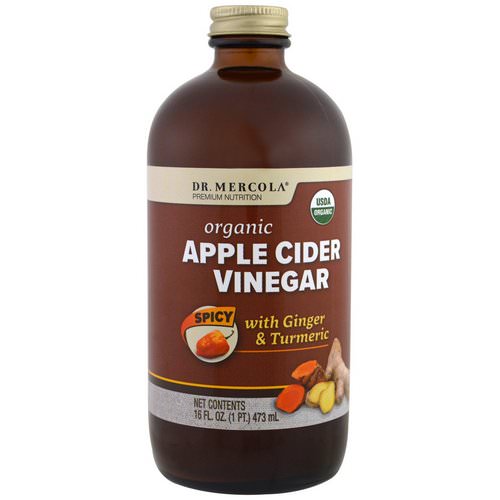 Dr. Mercola, Organic Apple Cider Vinegar, Spicy, 16 oz (473 ml) Review
