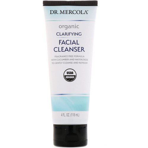 Dr. Mercola, Organic Clarifying Facial Cleanser, 4 fl oz (118 ml) Review