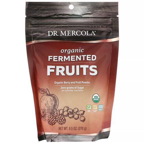 Dr. Mercola, Organic Fermented Fruits, 9.5 oz (270 g) Review
