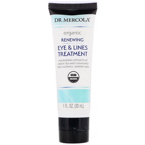Dr. Mercola, Organic Renewing Eye & Lines Treatment, 1 fl oz (30 ml) Review