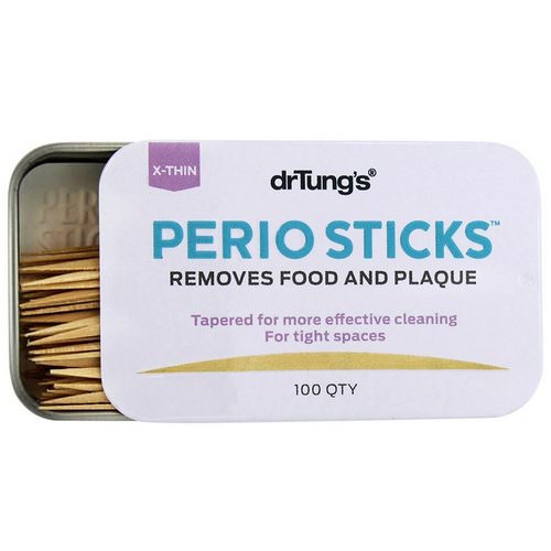 Dr. Tung's, Perio Sticks, X-Thin, 100 Sticks Review