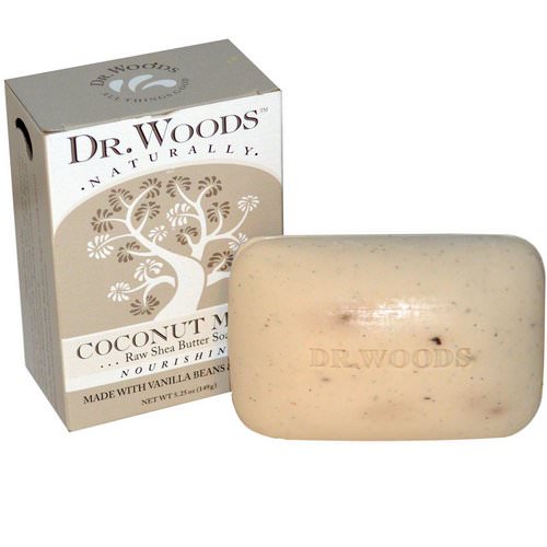 Dr. Woods, Raw Shea Butter Soap, Coconut Milk, 5.25 oz (149 g) Review