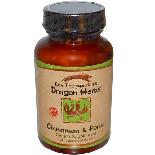 Dragon Herbs, Cinnamon & Poria, 500 mg, 100 Capsules Review