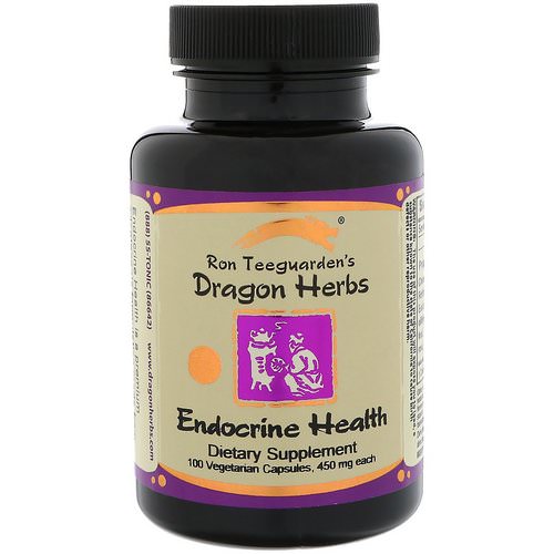 Dragon Herbs, Endocrine Health, 450 mg, 100 Vegetarian Capsules Review