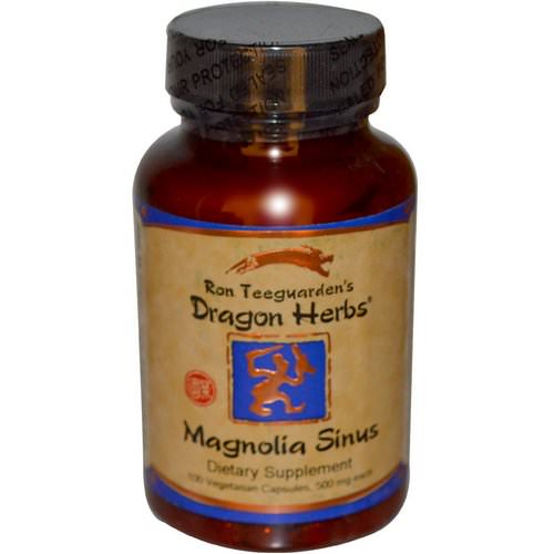 Dragon Herbs, Magnolia Sinus, 500 mg, 100 Veggie Caps Review