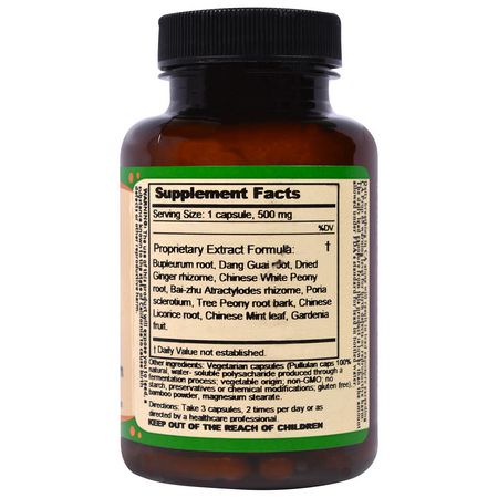 Kvinnors Hälsa, Kosttillskott, Örter, Homeopati: Dragon Herbs, Natural Woman, 470 mg, 100 Veggie Caps