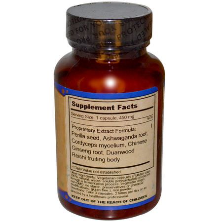 Lunga, Andningsorgan, Kosttillskott: Dragon Herbs, Perilla Clear, 450 mg, 60 Veggie Caps