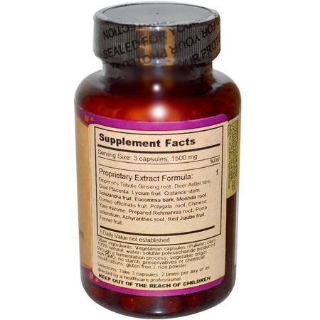 Örter, Homeopati, Örter: Dragon Herbs, Supreme Creation, 500 mg, 100 Veggie Caps