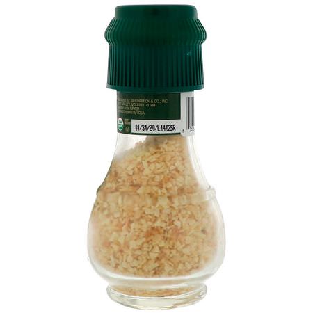 Vitlökkryddor, Örter: Drogheria & Alimentari, Organic Garlic Mill, 1.77 oz (50 g)