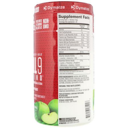 Aminosyror, Kosttillskott: Dymatize Nutrition, All 9 Amino, Jolly Green Apple, 15.87 oz (450 g)