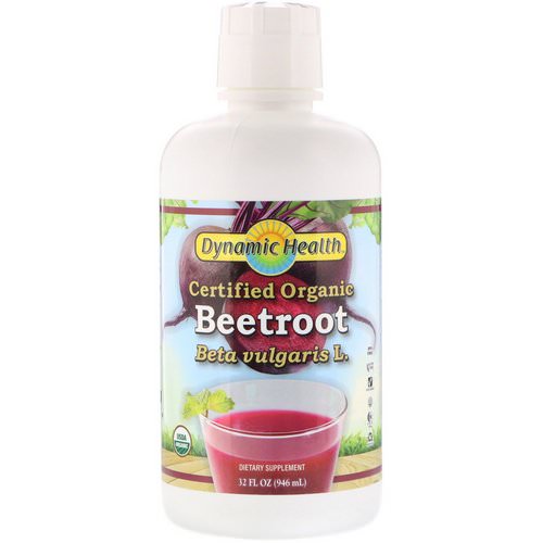 Dynamic Health Laboratories, Certified Organic Beetroot Juice, 32 fl oz (946 ml) Review
