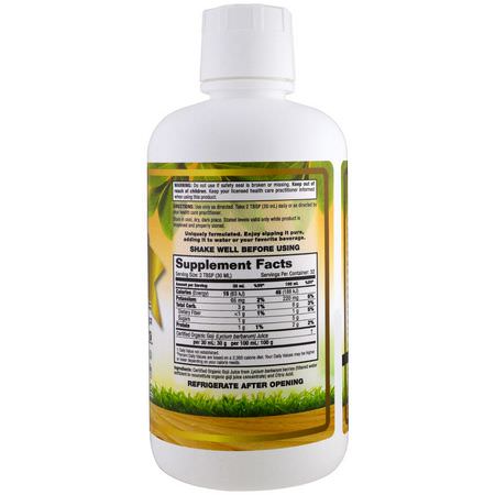 Juicer, Goji-Pulver, Goji-Bär, Superfood: Dynamic Health Laboratories, Certified Organic Goji Gold, 100% Juice, 32 fl oz (946 ml)