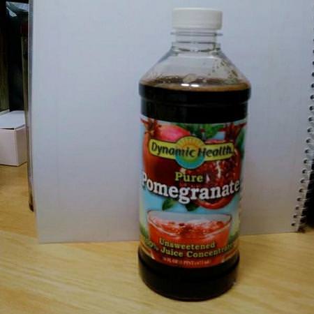 Dynamic Health Pomegranate Extract Pomegranate Juice - Granatäpplejuice, Fruktjuicer, Drycker, Granatäpplextrakt
