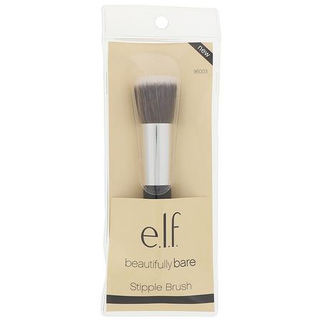 Makeupborstar, Skönhet: E.L.F, Beautifully Bare, Stipple Brush, 1 Brush