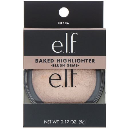 Highlighter, Kinder, Makeup, Skönhet: E.L.F, Baked Highlighter, Blush Gems, 0.17 oz (5 g)