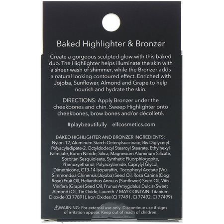E.L.F Bronzer Highlighter - Highlighter, Bronzer, Cheeks, Makeup