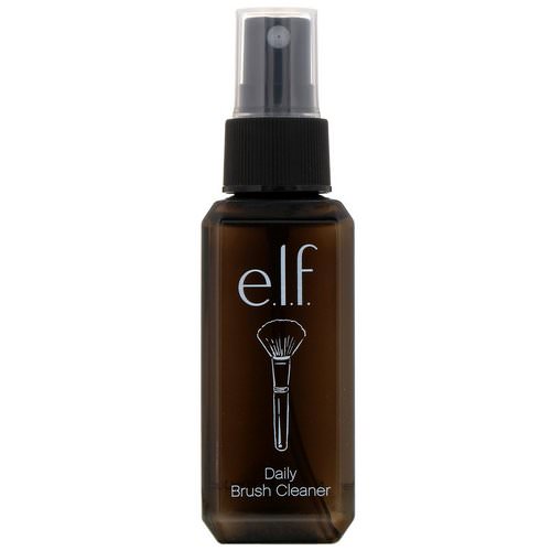 E.L.F, Daily Brush Cleaner, Clear, 2.02 fl oz (60 ml) Review