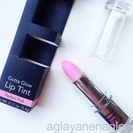 E.L.F, Gotta Glow Lip Tint, Perfect Pink, 0.11 oz (3.4 g)