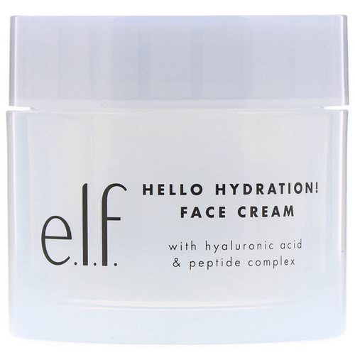 E.L.F, Hello Hydration! Face Cream, 1.8 oz (50 g) Review