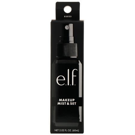 Skönhet, Makeupborstar: E.L.F, Makeup Mist & Set, Clear, 2.02 fl oz (60 ml)