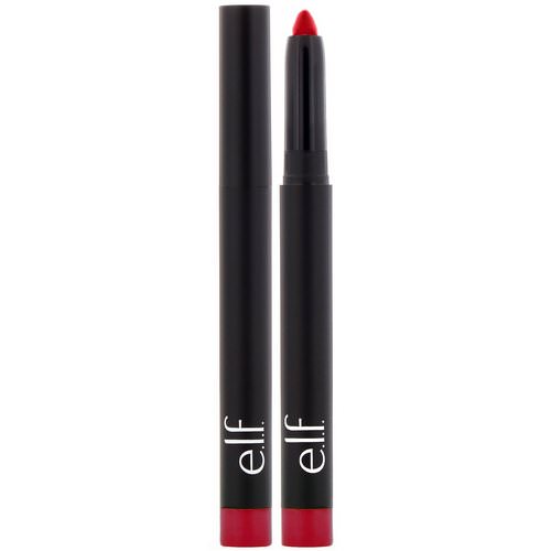 E.L.F, Matte Lip Color, Rich Red, 0.05 oz (1.4 g) Review