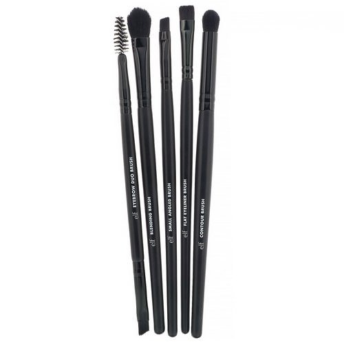 E.L.F, Ultimate Eyes Kit, 5 Piece Brush Collection Review