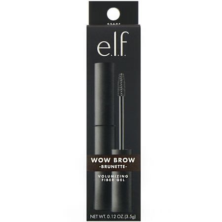 Gels, Brow Pencils, Eyes, Makeup: E.L.F, Wow Brow Gel, Brunette, 0.12 oz (3.5 g)