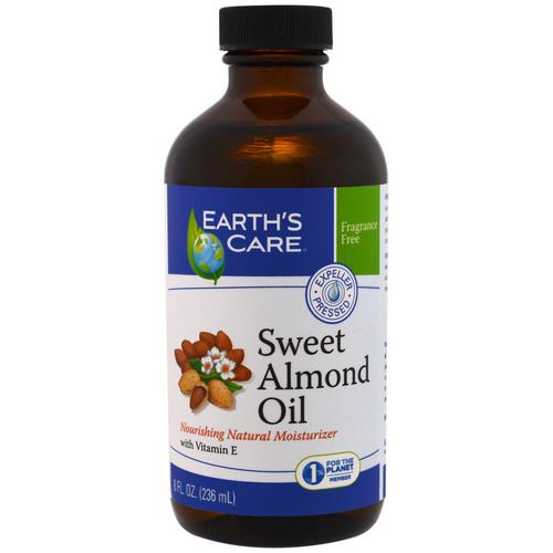 Earth's Care, Sweet Almond Oil, 8 fl oz (236 ml) Review
