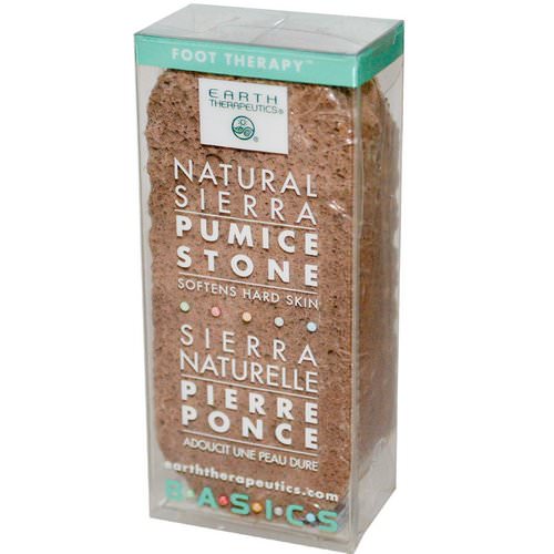 Earth Therapeutics, Basics, Natural Sierra, Pumice Stone, 1 Stone Review