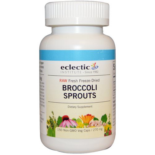 Eclectic Institute, Broccoli Sprouts, 270 mg, 150 Veggie Caps Review