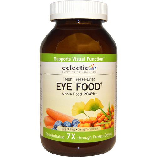 Eclectic Institute, Eye Food, Whole Food POWder, 4.9 oz (138 g) Review