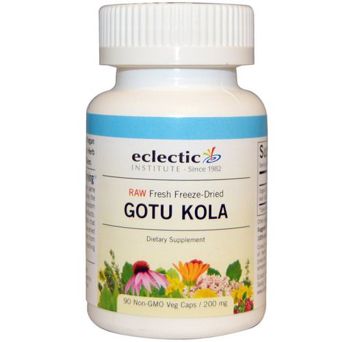 Eclectic Institute, Gotu Kola, 200 mg, 90 Non-GMO Veg Caps Review