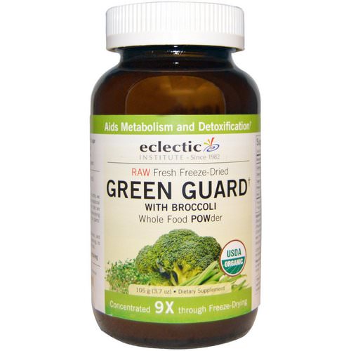 Eclectic Institute, Green Guard with Broccoli, Whole Food POWder, 3.7 oz (105 g) Review