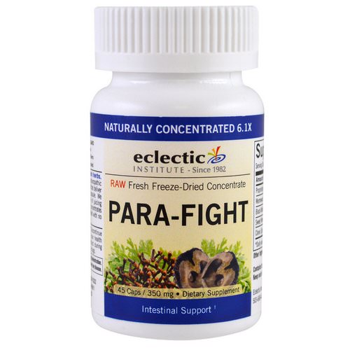 Eclectic Institute, Para-Fight, Intestinal Support, 350 mg, 45 Caps Review