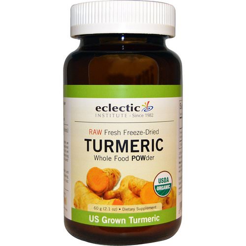 Eclectic Institute, Turmeric, Whole Food POWder, 2.1 oz (60 g) Review