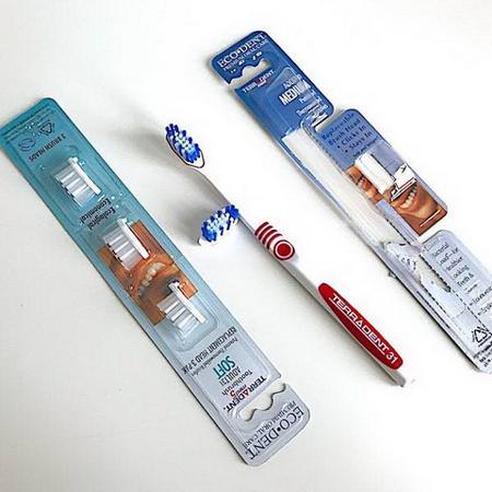 Eco-Dent Toothbrushes - Tandborstar, Oral Care, Bath