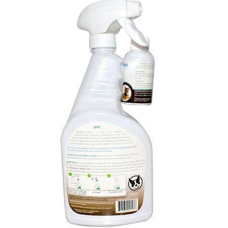 Luktborttagare, Husdjurfläckar, Husdjursförsörjning, Husdjur: EcoDiscoveries, Pet Deodorizer & Stain Remover, 2 fl oz ( 60 ml) Concentrate w/ 1 Spray Bottle