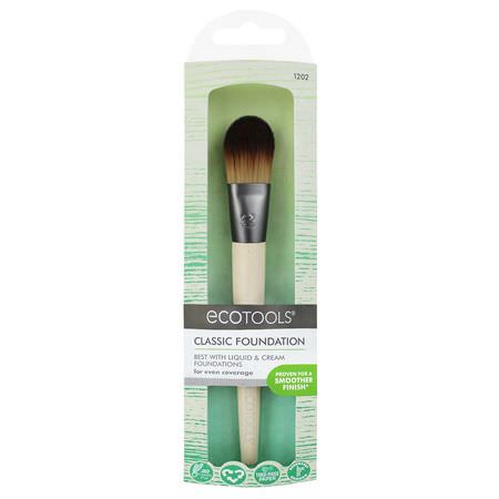 Makeupborstar, Skönhet: EcoTools, Classic Foundation Brush, 1 Brush