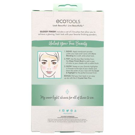 EcoTools Makeup Brushes Gift Sets Beauty - Presentpaket, Sminkborstar, Skönhet