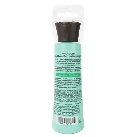 Skönhet, Makeupborstar: EcoTools, Makeup Brush Shampoo, 6 fl oz (177 ml)