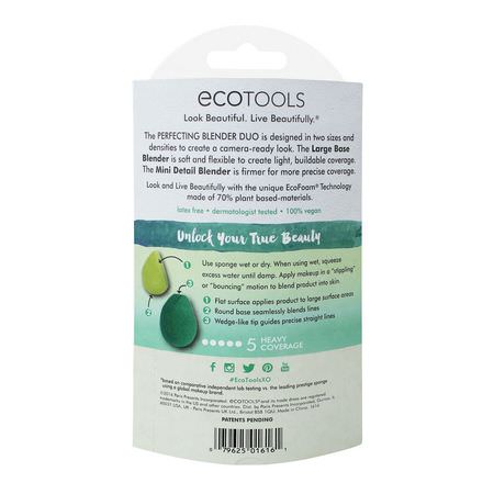 EcoTools Makeup Sponges - Makeupsvampar, Makeupborstar, Skönhet