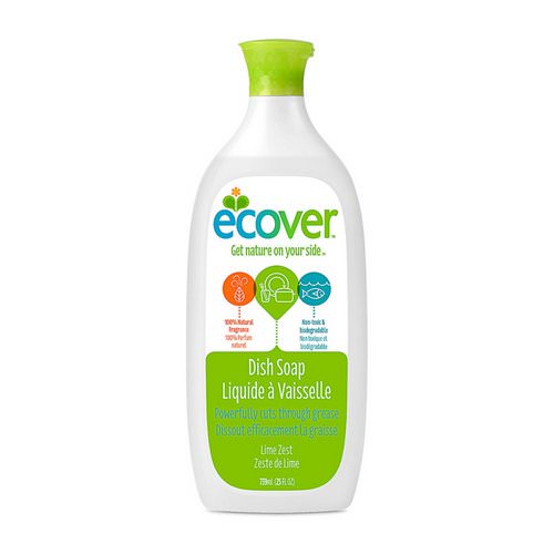 Ecover, Liquid Dish Soap, Lime Zest, 25 fl oz (739 ml) Review