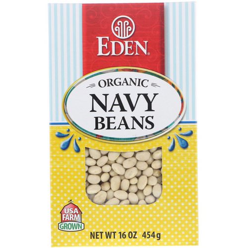 Eden Foods, Organic Navy Beans, 16 oz (454 g) Review