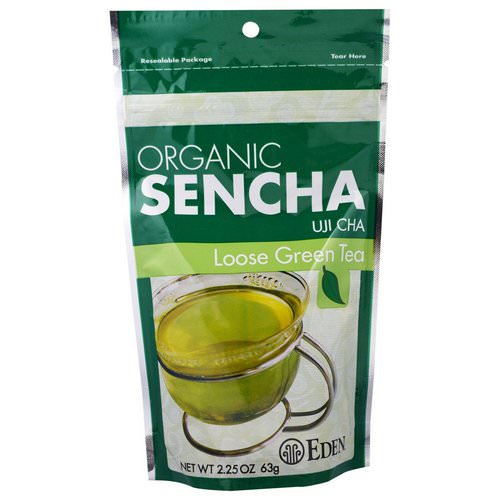 Eden Foods, Organic Sencha, Uji Cha, Loose Green Tea, 2.25 oz (63 g) Review