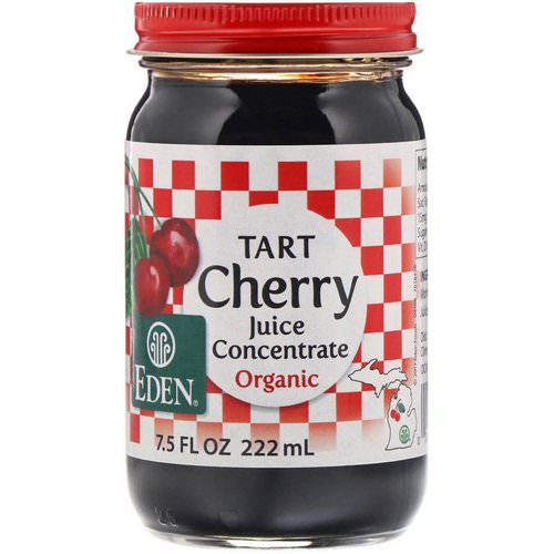 Eden Foods, Organic Tart Cherry Juice Concentrate, 7.5 fl oz (222 ml) Review