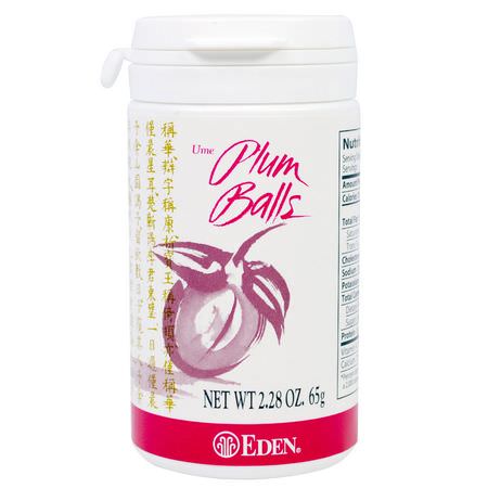 Eden Foods Plum Prunes - Svisker, Plommon, Supermat