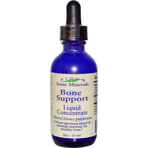 Eidon Mineral Supplements, Ionic Minerals, Bone Support, Liquid Concentrate, 2 oz (60 ml) Review