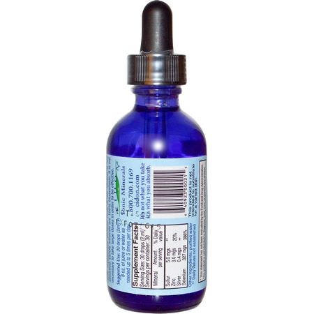 Immun, Influensa, Hosta, Förkylning: Eidon Mineral Supplements, Ionic Minerals, Immune Support, Liquid Concentrate, 2 oz (60 ml)