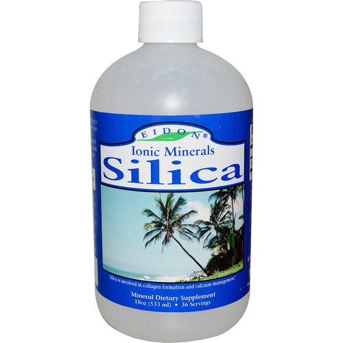Eidon Mineral Supplements, Ionic Minerals, Silica, 18 oz (533 ml) Review