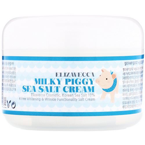 Elizavecca, Milky Piggy Sea Salt Cream, 100 g Review